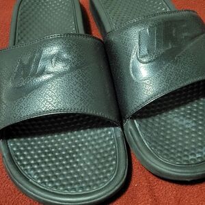 Nike Black Slide Sandals